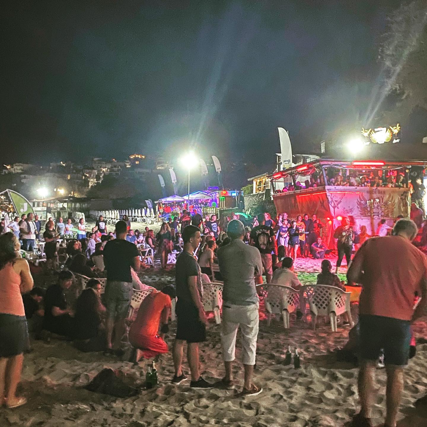 Night at Ginny Rock Bar